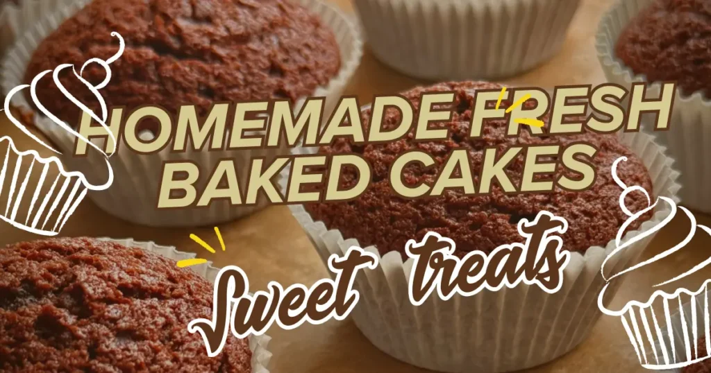 Homemade Fresh Baked Cakes